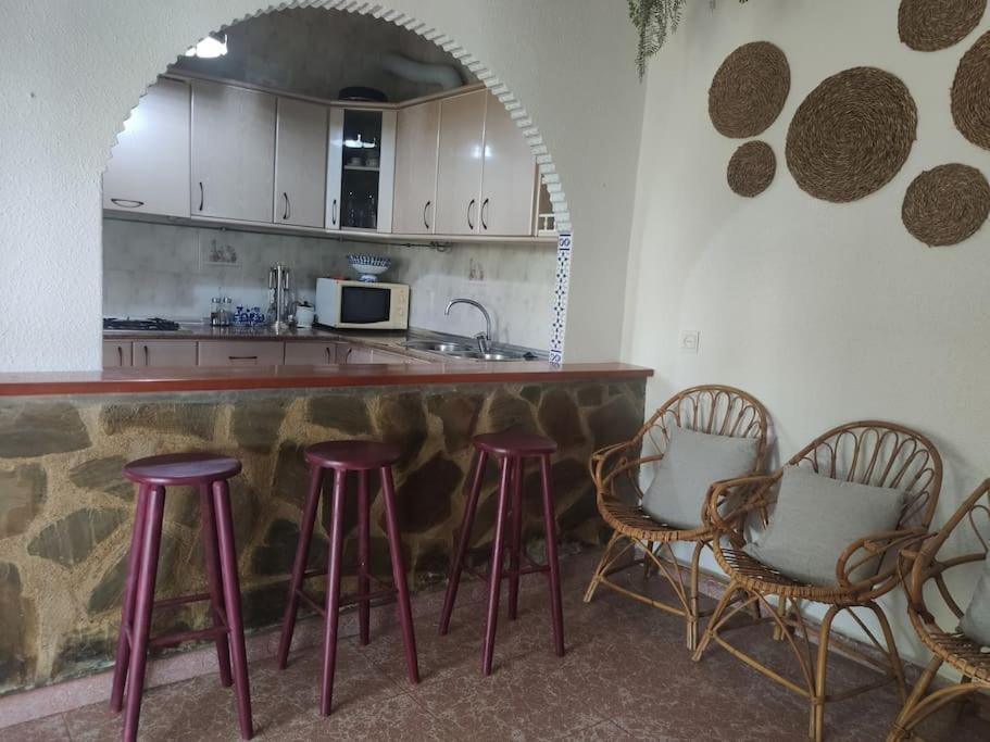 Encantadora casa rural con gran porche San Roque  Exterior foto
